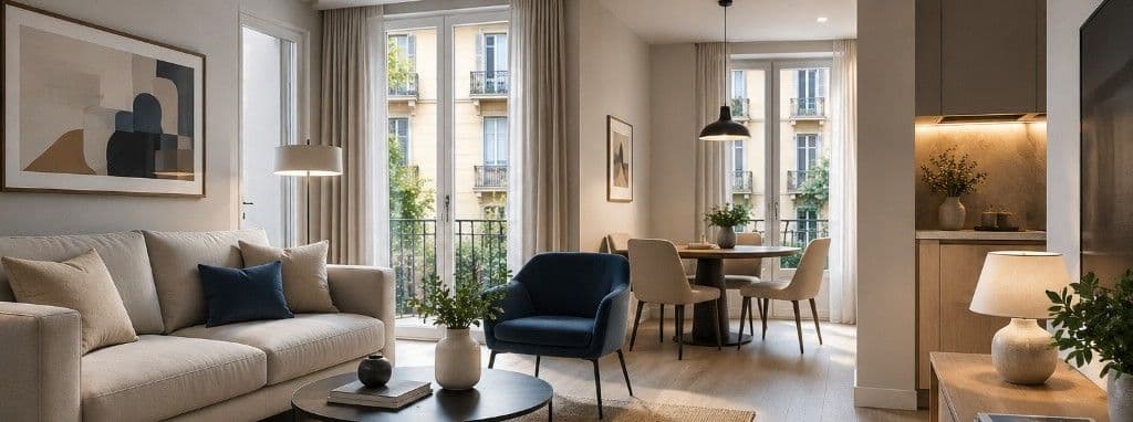 Bright, elegant apartment ready to move into